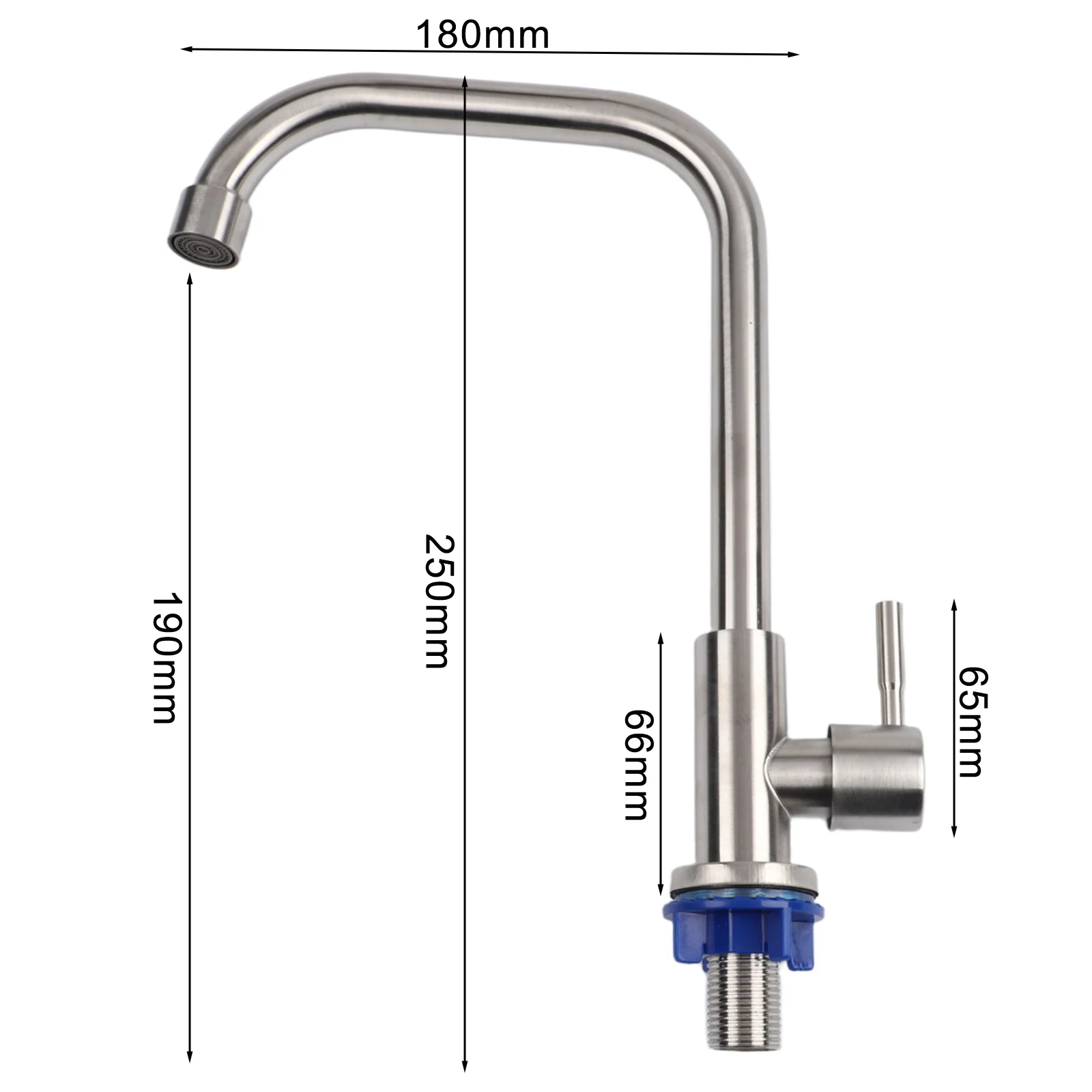 

Смеситель из стали 304, смеситель из нержавеющей стали, бар, ванная комната, кухня, энергосберегающий барботер, семейное здоровье, высококачественный материал, долговечность
