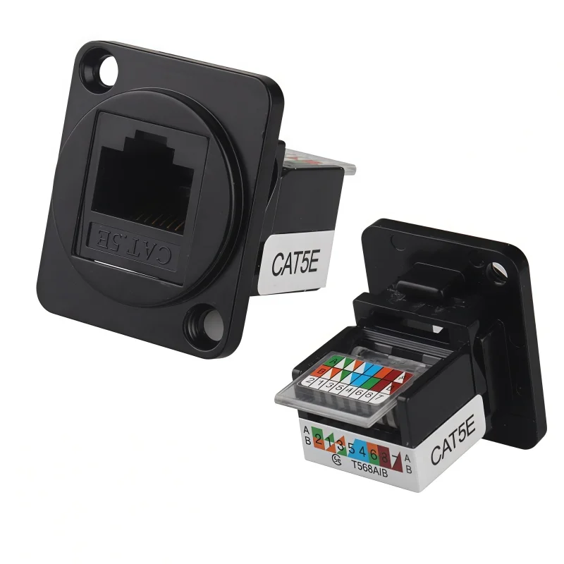 D-type network module, HDMI, 5-category, 6-category, 7-category, 8-category module, USB panel module