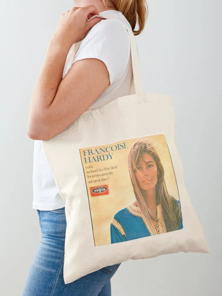 

FRANCOISE HARDY - Voila Tote Bag Canvas stote bag Reusable bags tote bag Lady