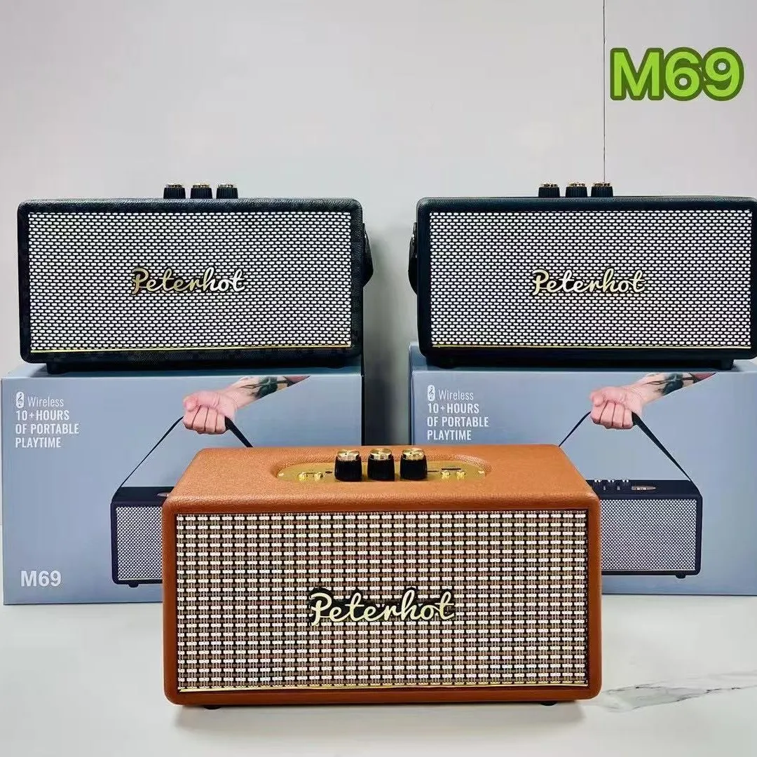 M69 Retro Wooden Po… - image