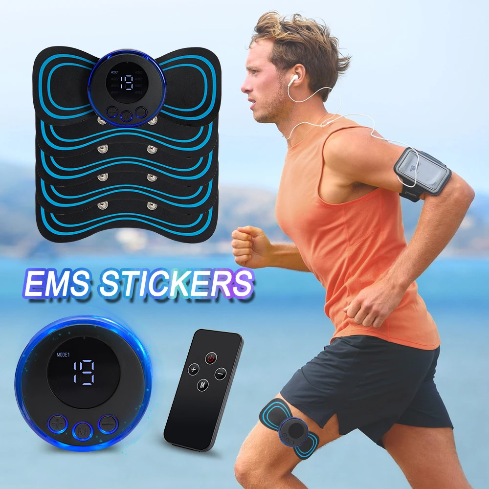 

EMS Electric Pulse Neck Massager Cervical Masajeador Patch USB Charging Neck Back Leg Muscle Stimulator Pad Portable Relief Pain