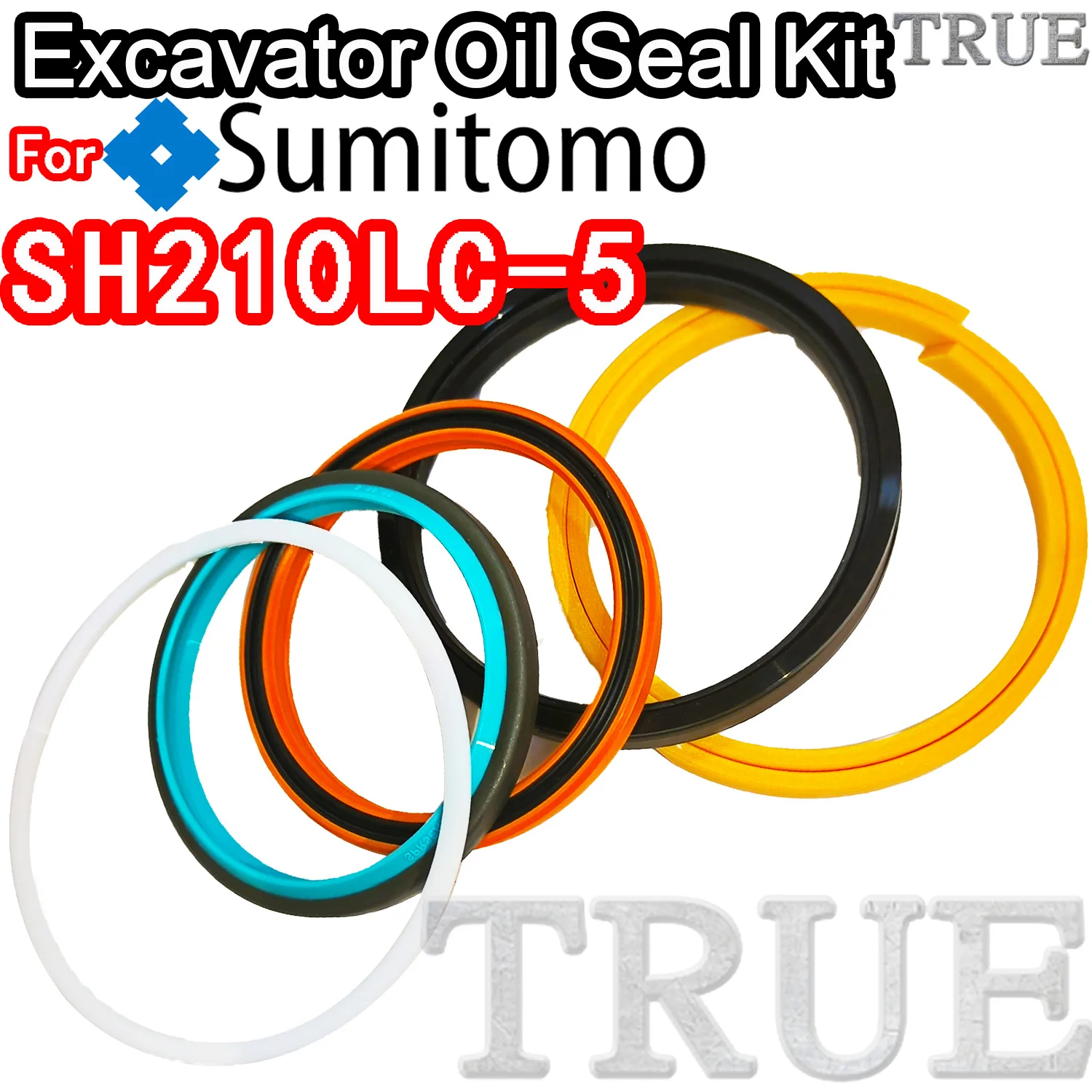 For SH210LC-5 Sumitomo Oil Seal Excavator Repair Kit SH210LC 5 Bucket Hydraulic Pump Digger Clamshell Shovel Adjust Swing Gear