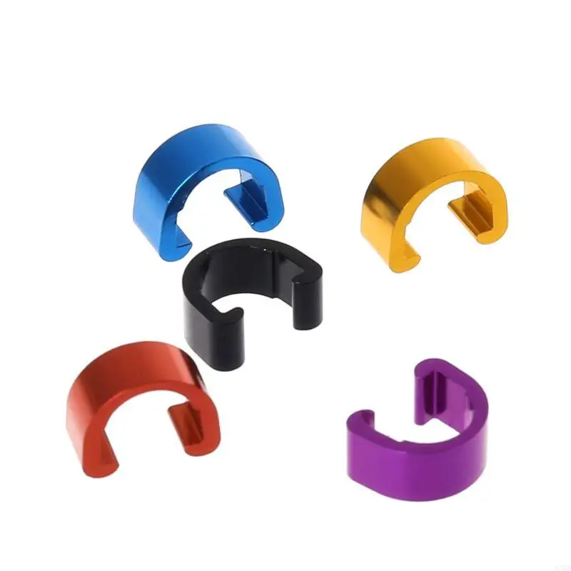 10pcs Bike Cycle MTB C-Clips Buckle Hose Brake Gear Cable Housing Guide A70D
