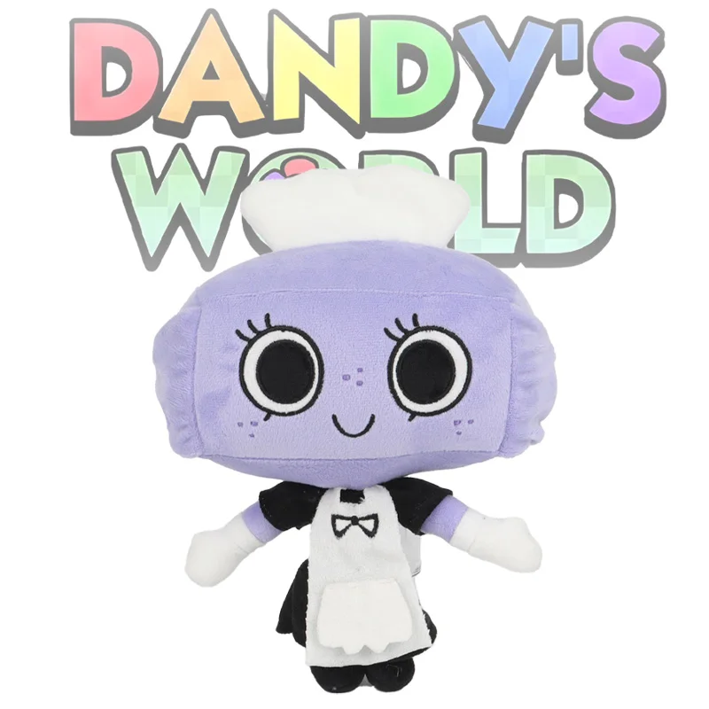 لعبة الرعب Goob Pebble Dandy's World القطيفة الخزامى خادمة Tisha Plushie لعبة Dandy's World محشوة الدمى هدايا الاطفال ديكور الغرفة