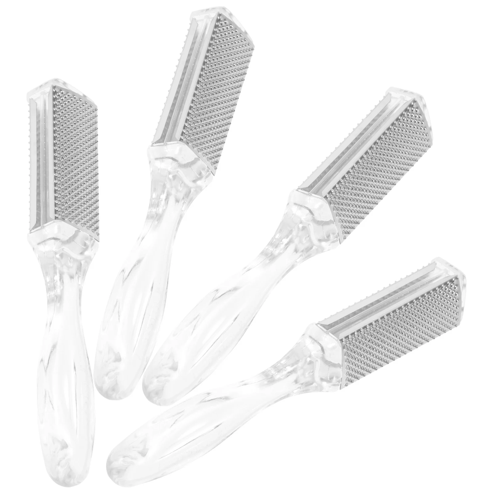 

4Pcs Foot Exfoliators Metal Callus Remover Pedicure Accessory for Women Men Elderly Dry Cracked Feet Metal Foot File