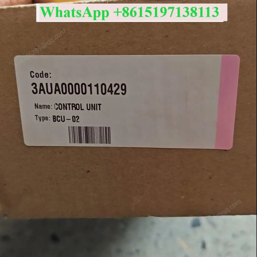 New original genuine high voltage frequency conversion control board BCON-12N BCU-02 3AUA0000110429