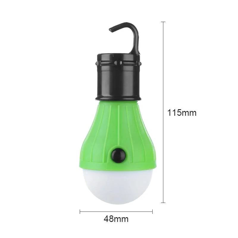 مصباح معلق محمول للتخييم في الهواء الطلق، لمبة LED صغيرة، مصباح عمل ليلي خارجي مناسب للسفر والتنزه وصيد الأسماك