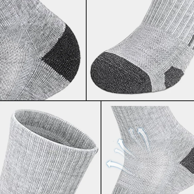남성용 6켤레 팩 고성능 운동용 크루삭스 부드럽고 통기 - Cotton Crew Sock Pack 리뷰 및 가격