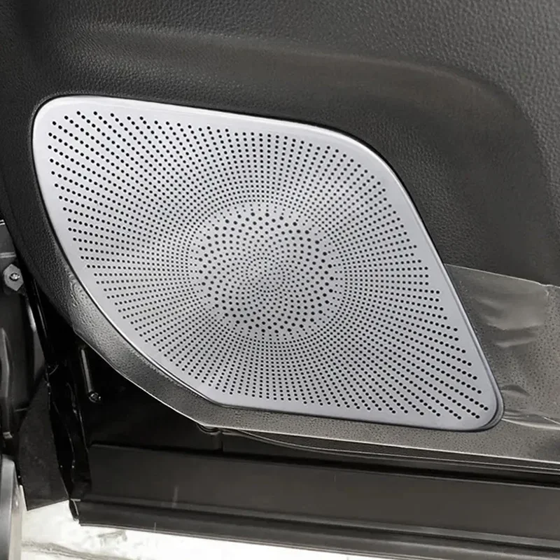 for Toyota 2022 Voxy 90 Series Audio Trim Cover Car Styling 2 PCS/Set Stainless Steel Accessories