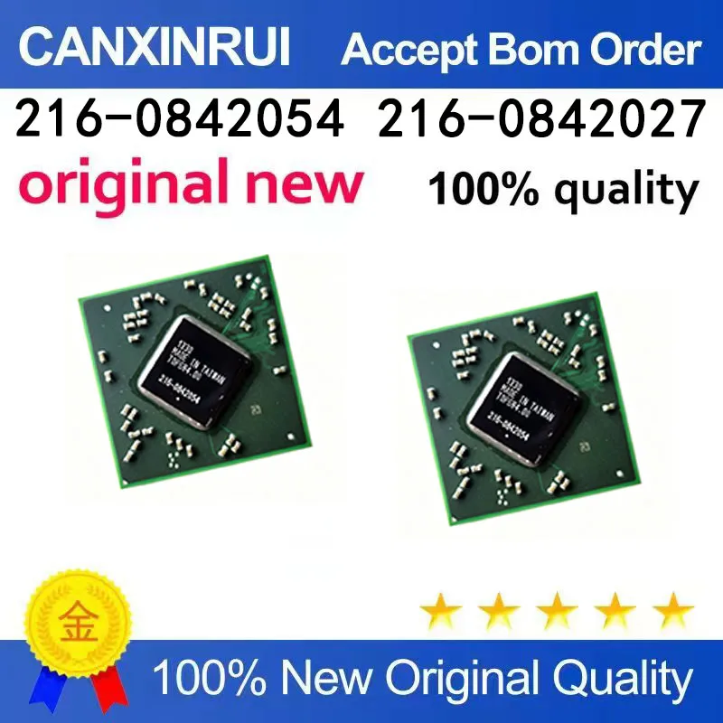 (5pcs）Brand new original 216-0842054 216-0842027 BGA packaged chip graphics card in stock