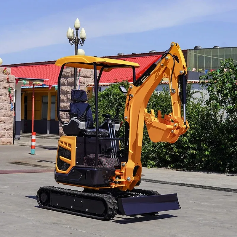 Hochwertiger Raupen-Minibagger-Rasenmäher im originellen Design