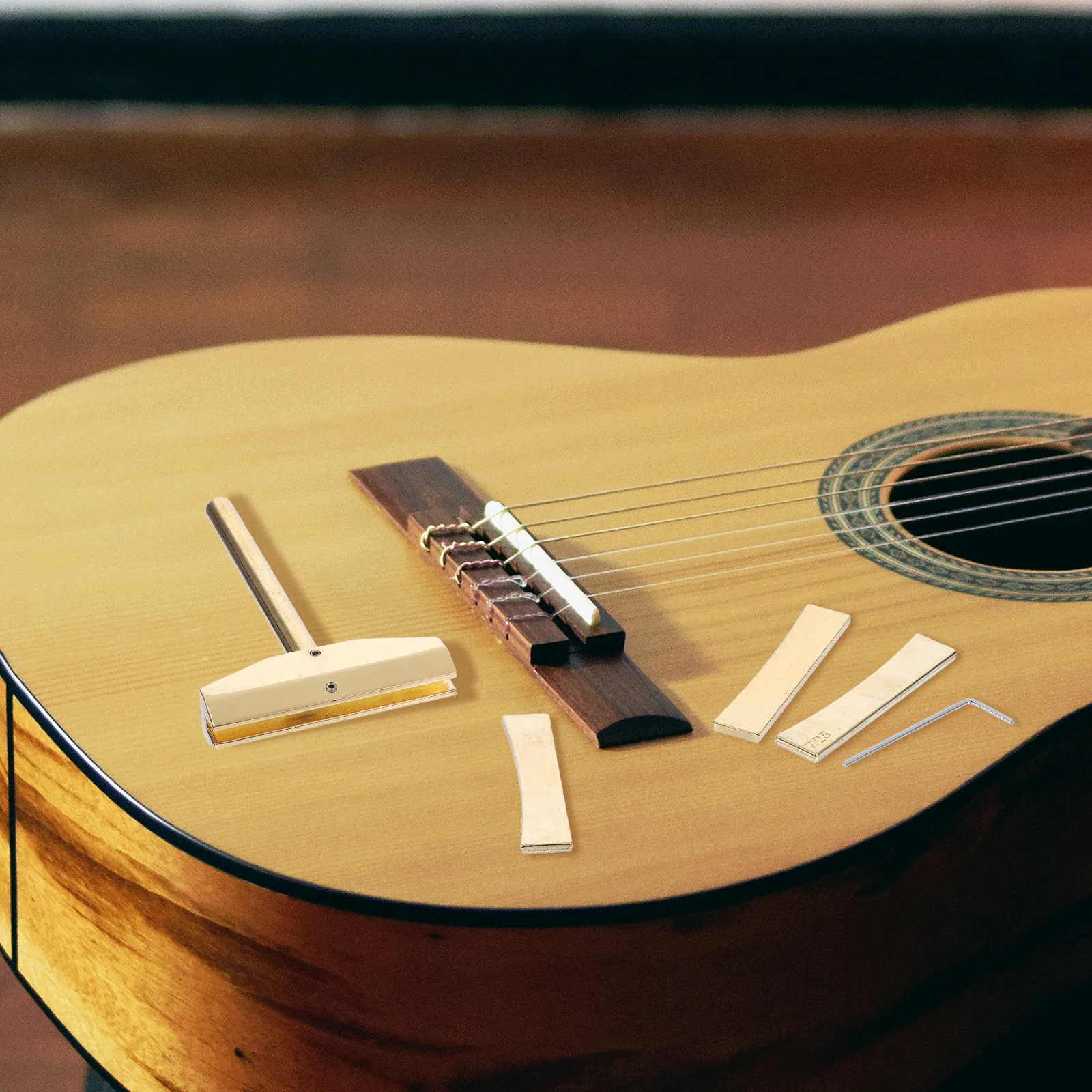 

Fretboard Guitar Silk Installation Tool Tools Luthier Instrument Golden Alloy Repair Kit