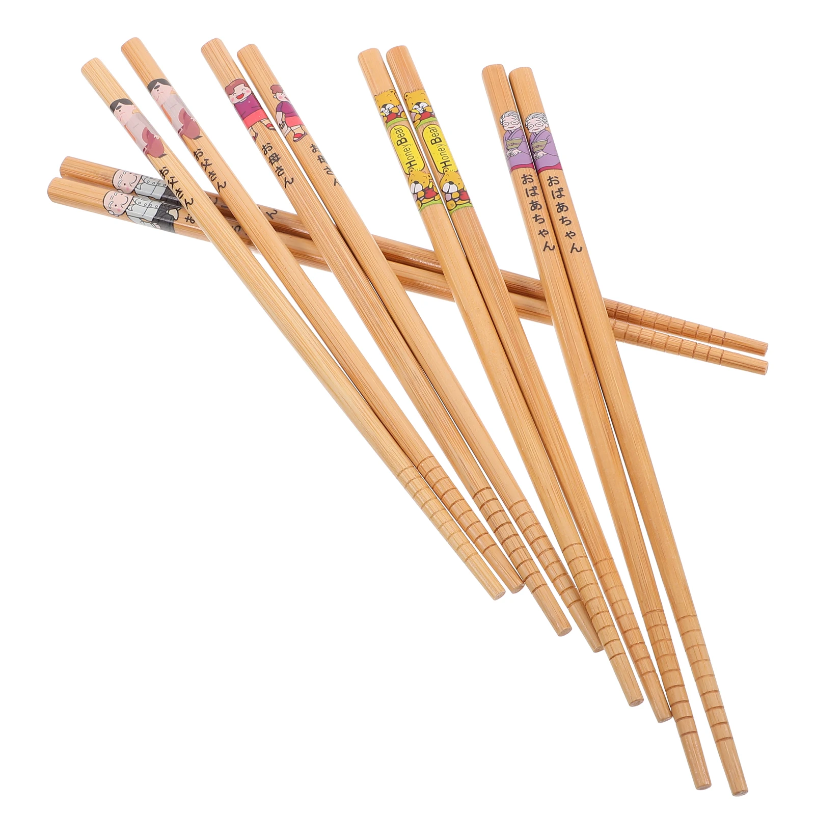 

5 Pairs Chopsticks Gift Box China Japanese Household Dinner Dishwasher Chinese Delicate