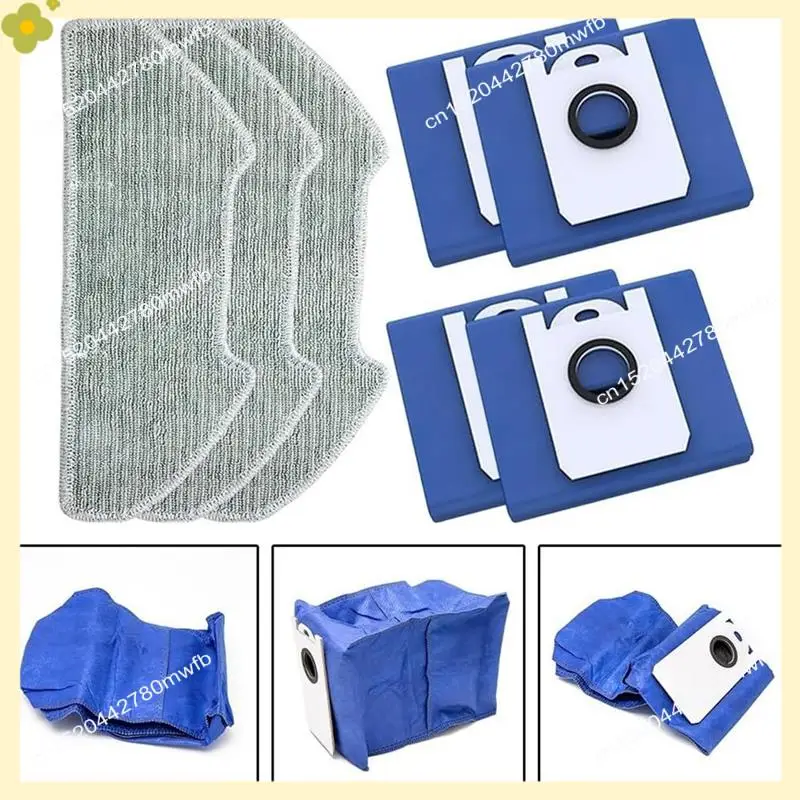 LDHL Vacuum Replacement Parts For Bobsweep For Dustin For Ultra-Vision,Vacuum Cleaner Spare Accessories,Mop Cloth,Dust Bags