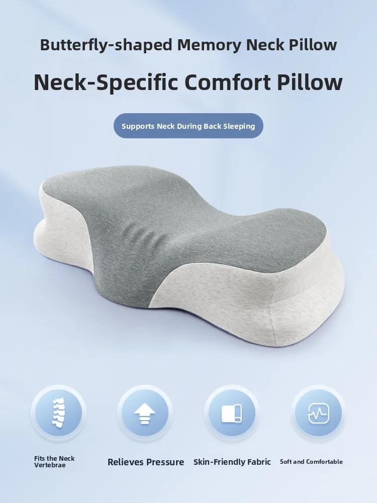 

Подушка из пены с эффектом памяти для дома, ортопедическая подушка для поддержки шеи для студентов, из пены с эффектом памяти, для домашнего использования