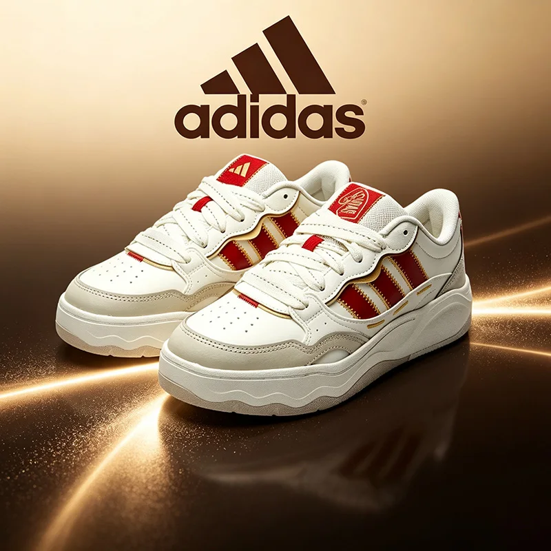 Adidas Authentic Men's and Women's Matching Casual Sports Low-top Sneakers for Street Style, Comfortable  KH9021