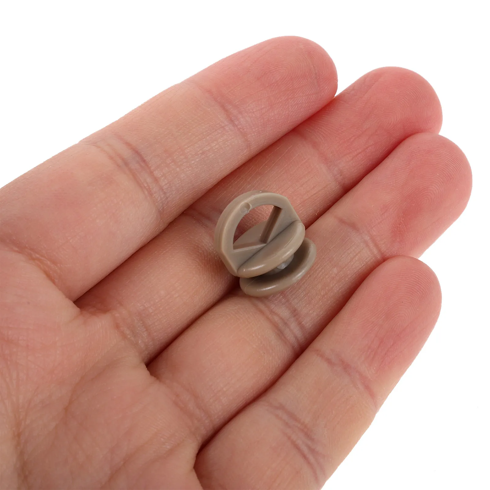 

500Pcs Plastic Curtain Track Gliders Hooks Universal for Rv Caravan Truck Smooth Sliding Noiseless Weather Resistant Curtain