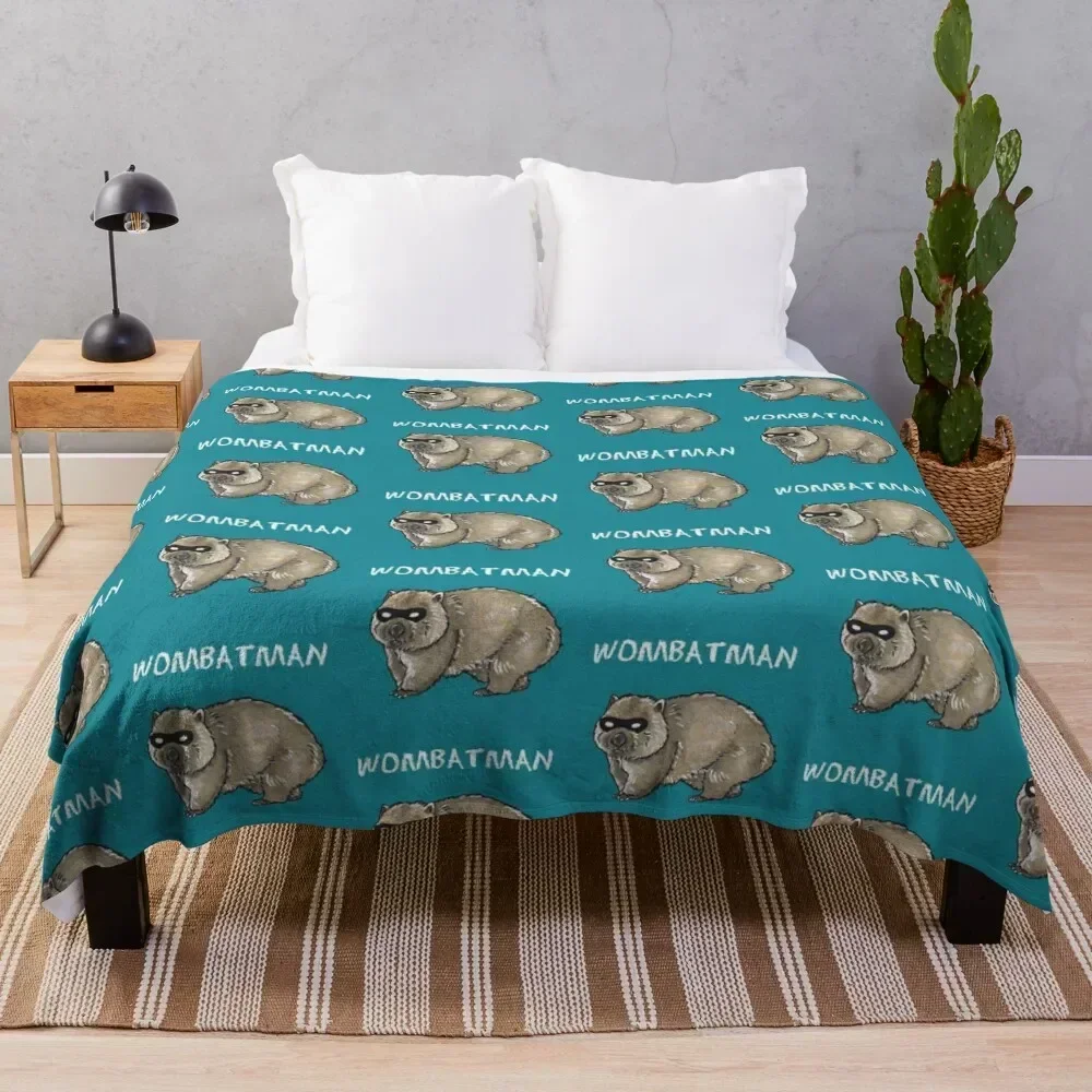 

Wombat - Animal series Throw Blanket All Season Soft Lightweight Blanket for Home