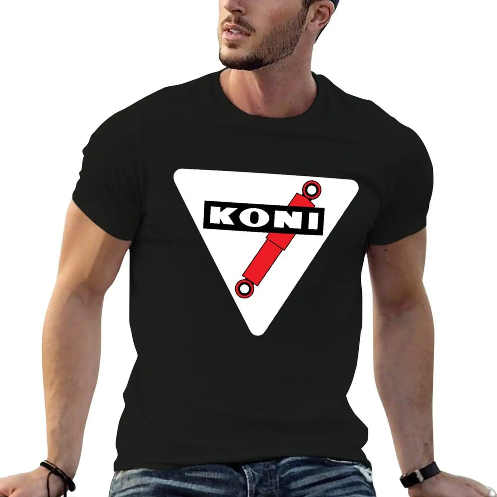 

KONI SHOCK ABSORBER T-Shirt t shirts for man graphic funny t shirt men 100% cotton luxury brand t shirts with prints T-shirt