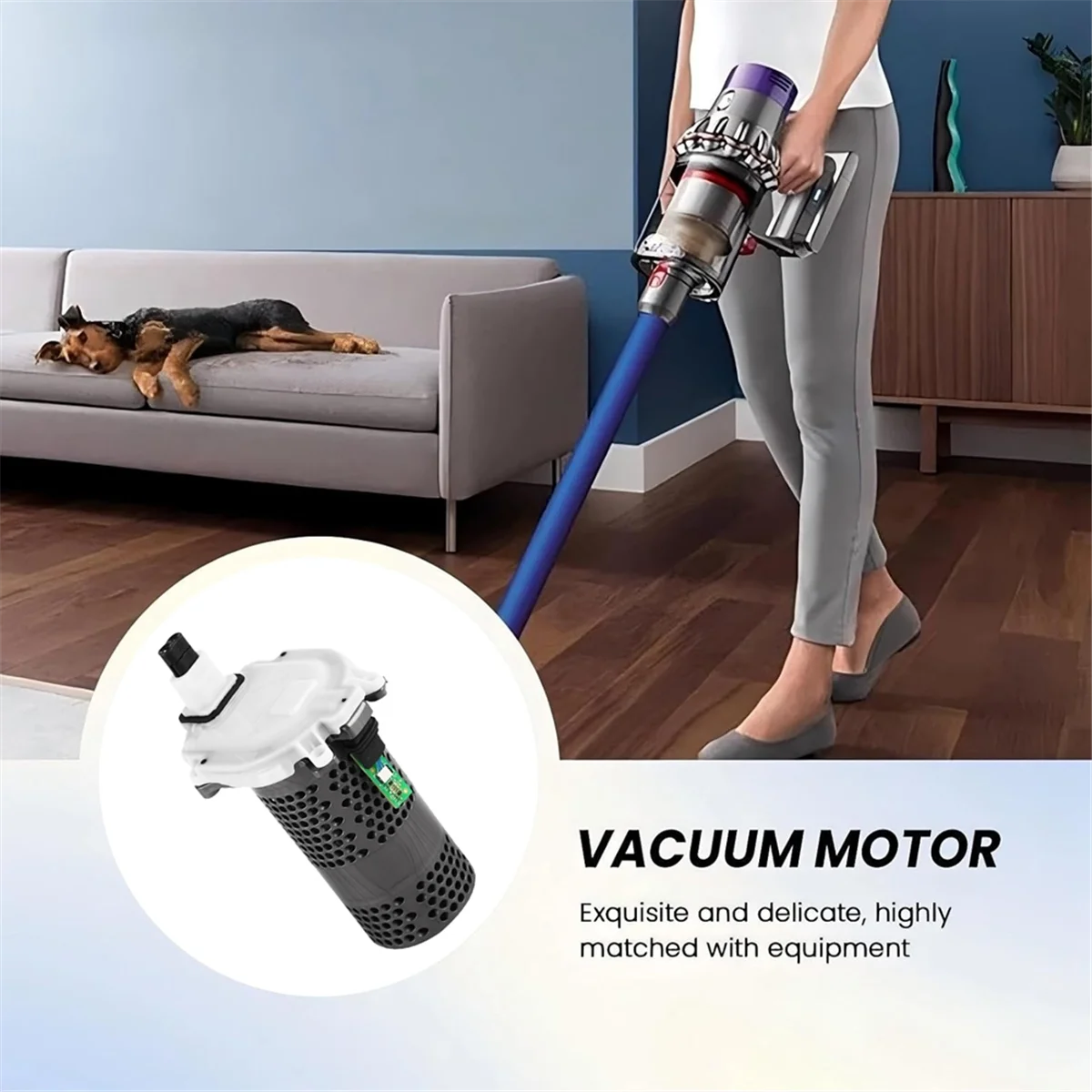 

YDSC Vacuum Cleaner Motor Main Board with Filter for Dyson V10 SV12 Vacuum Cleaners Replacement Spare Parts Electric Motors