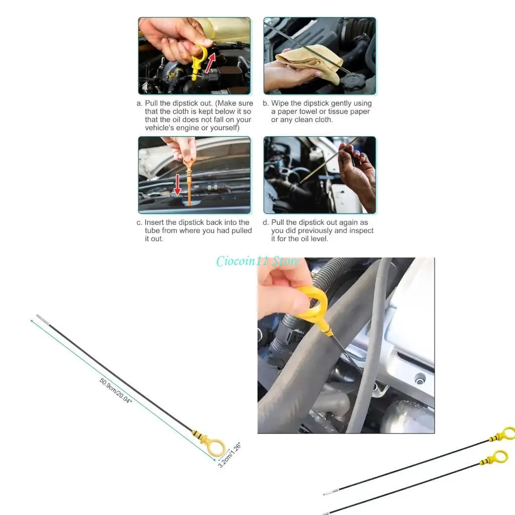 

Y1UB Легкий в использовании моторного масла измерения измерения для проверки уровней 55574244