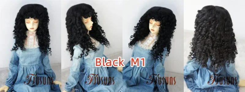 D28002 Extremely Longe Curly Monghanjuc Mohair BJD Wigs 6-7' 7-8' 8-9' 9-10' 1/6 1/4 1/3 YOSD MSD SD DOD QBaby Blythes Hair