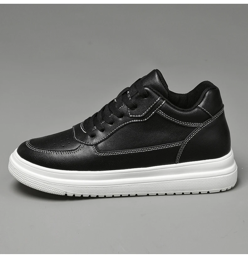 Hochwertige Herren-Sneaker, Elevator-Schuhe für Herren, modische Freizeitschuhe, bequeme Sportschuhe aus Leder, Höhenerhöhung 6/8/10 cm – Detail 26