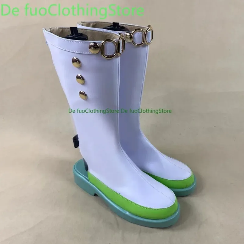 Defuo brilhante navegador cosplay sapatos anime convenção anime jogo rpg sapatos e botas festa de halloween