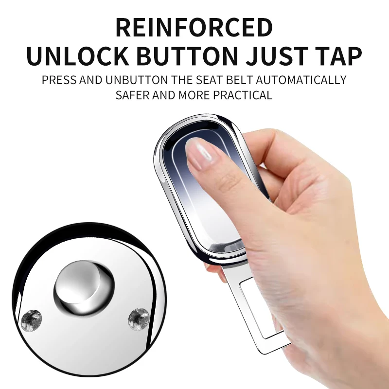 موسع حزام مقعد السيارة لـ VOYAH - محول توصيل تمديد بإبزيم أمان من سبائك الكروم لمحافظ الحالم المجاني #5