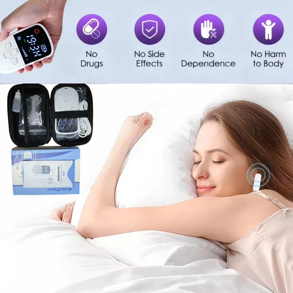 

Vagus Nerve Stimulator Ear Device Physiotherapy to Improve Sleep Anxiety Relaxation Focus Resilience