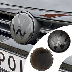 Car Front Radiateor Grill/Rear Badge Logo Trunk Lid Emblem Covers Sticker Auto Accessories For Volkswagen VW Tiguan 2022 2023