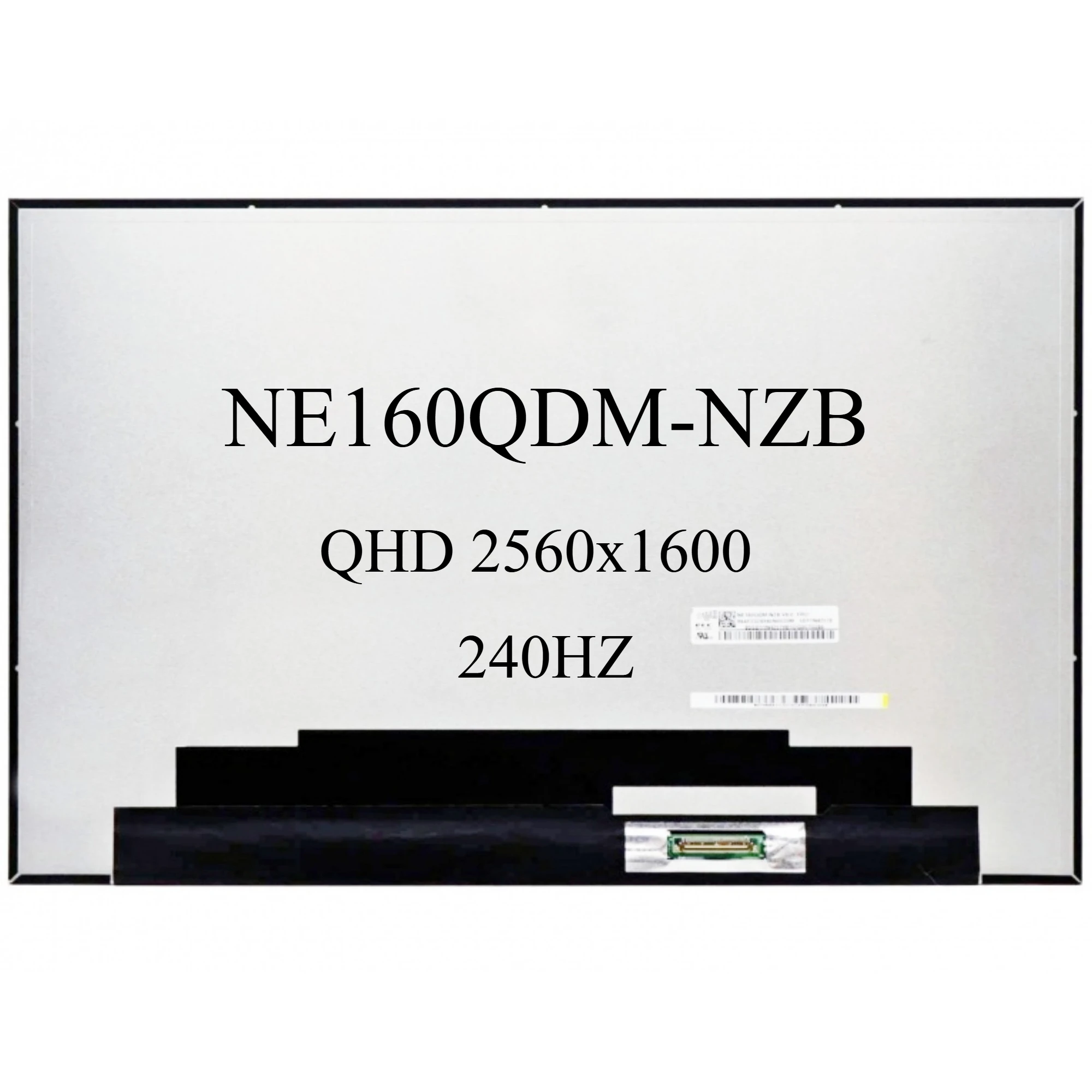 NE160QDM-NZB 16.0 inch LCD Screen Display IPS Panel Without-touch QHD 2560x1600