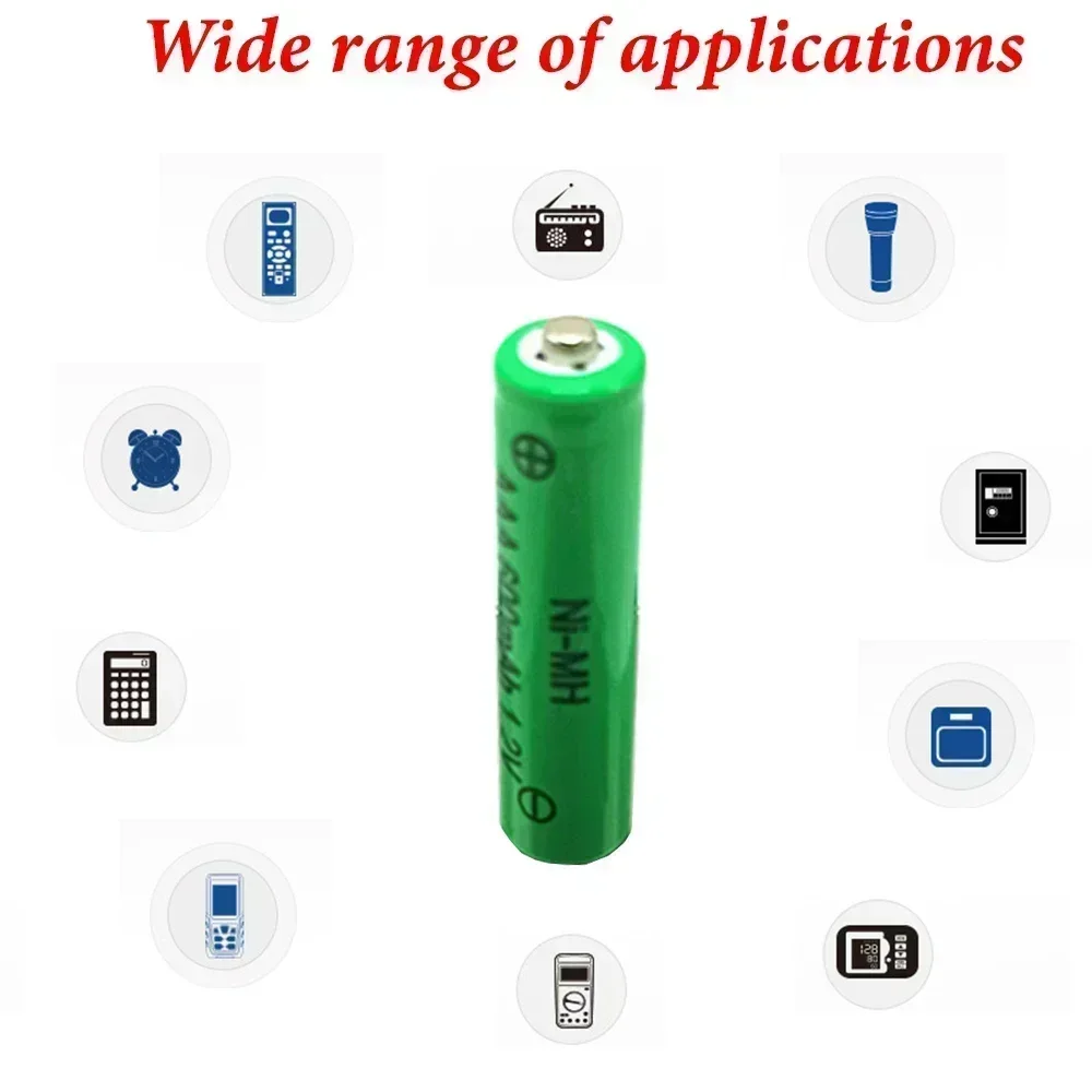 Pilas Aaa Racargables AAA 1.2V NiMH Battery Pila Recargable 600mAh for Flashlight Electric Toy Remote Control Backup Battery