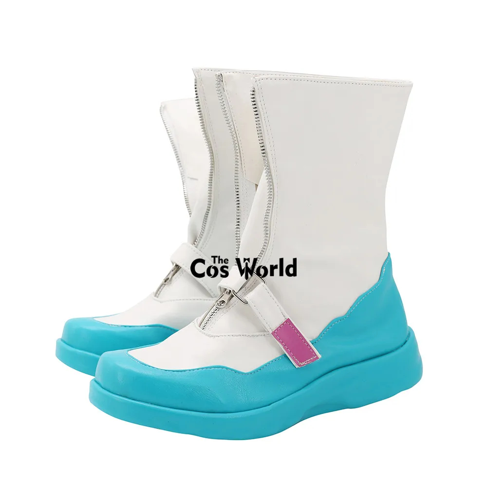 Miku mit Solwa Anime anpassen Cosplay Schuhe Stiefel