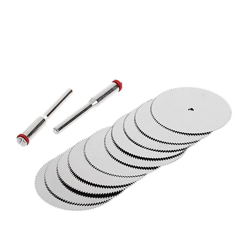 97QC 10 x 32mm Blade Disc + 2 x Rod Rotary Cutting Tool