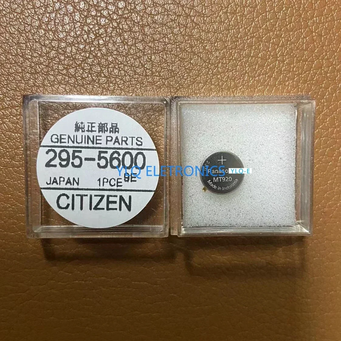 Brand new 295-5600 MT920 295 5600 MT 920 295-56 295 56 Kinetic Eco-Drive Watch Rechargeable Battery Citizen Capacitor as 295-40