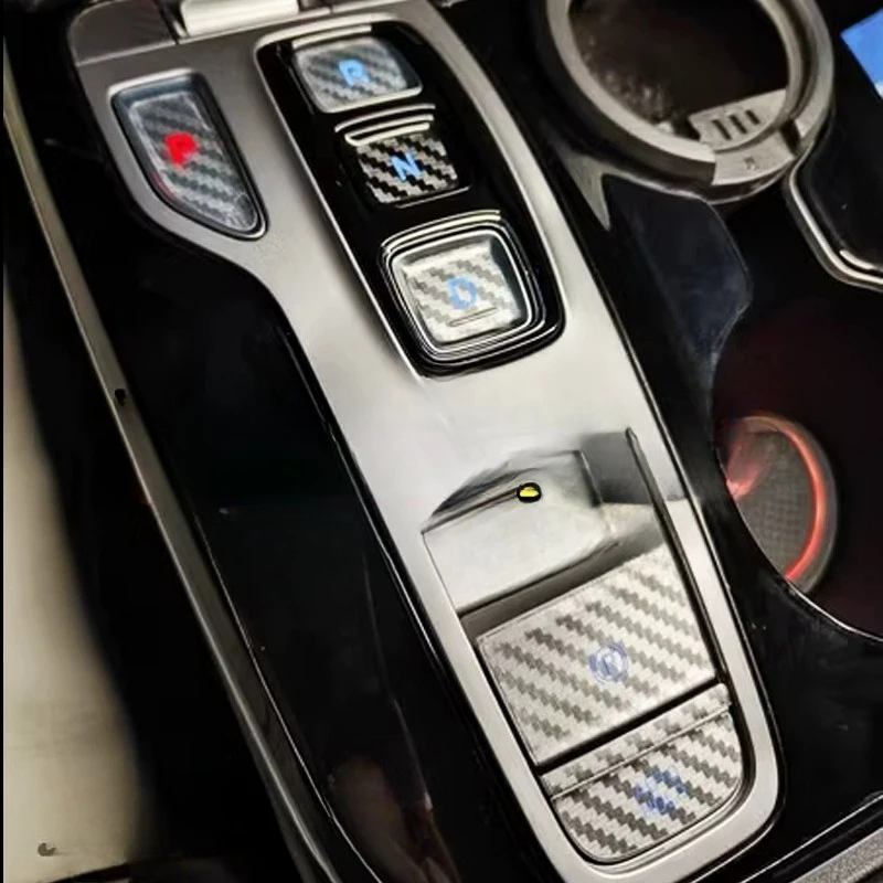 

Для Hyundai Tucson L 2023, пленка центрального управления, защитная пленка для кнопки передач, наклейка, аксессуары для модификации салона автомобиля