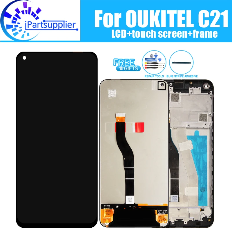 

6.4 inch OUKITEL C21 LCD Display+Touch Screen 100% Original Tested LCD Digitizer Glass Panel Replacement For OUKITEL C21