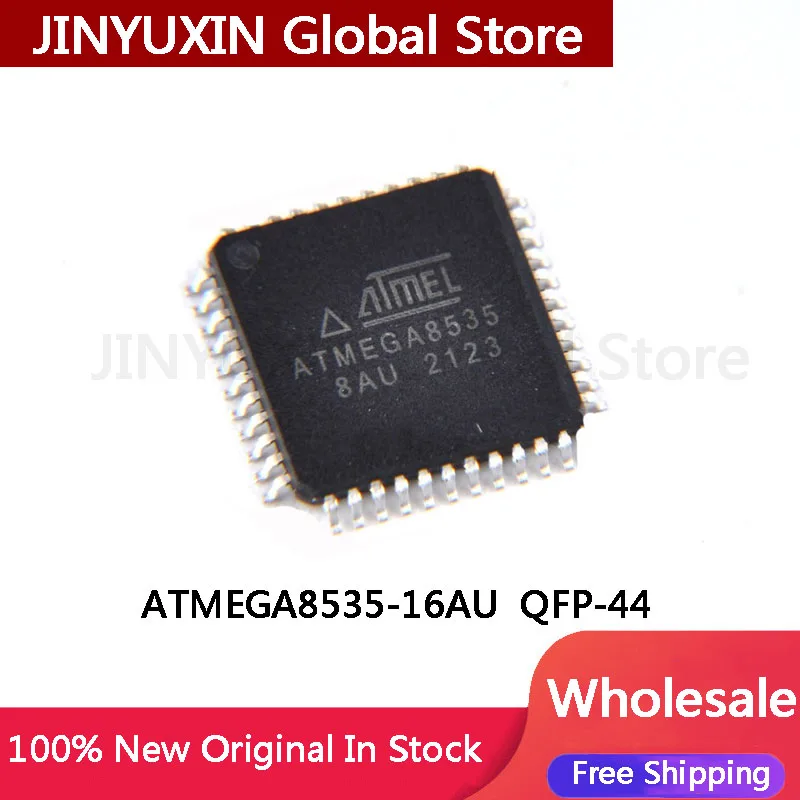 1Pcs New ATMEGA8535-16AU ATMEGA8535-16AUR ATMEGA8535 QFP-44 IC Chip Wholesale