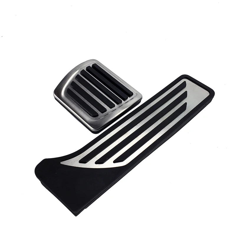 

High quality LHD AT Stainless Steel Gas pedal Brake Pedal For Alfa Romeo Giulia Stelvio 2017 2018 Fashion