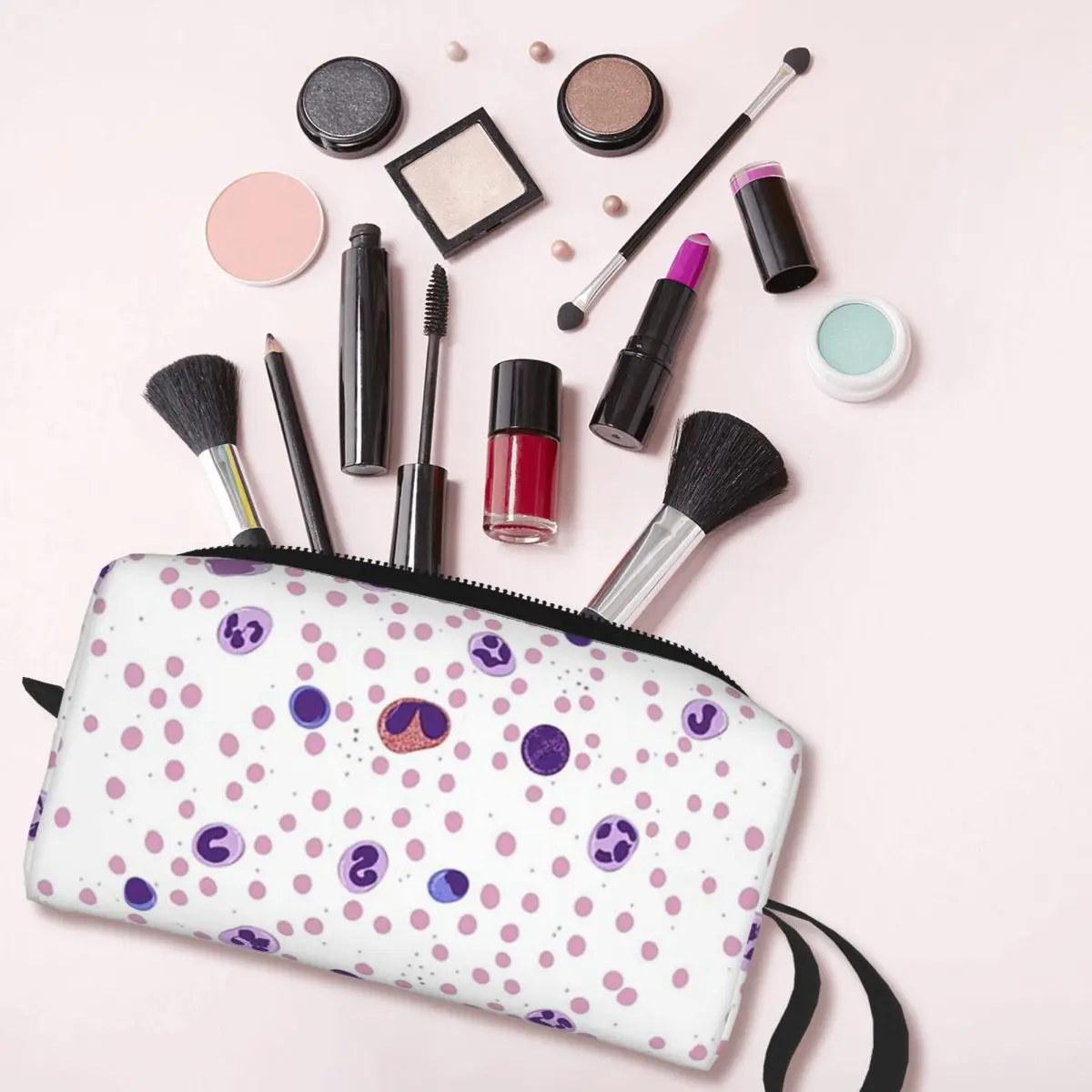 مقلمة صغيرة WBC التفاضلية للمدرسة صندوق القلم حقيبة أقلام رصاص لوازم مكتبية السفر المرأة حقيبة مستحضرات التجميل المنظم الحقيبة