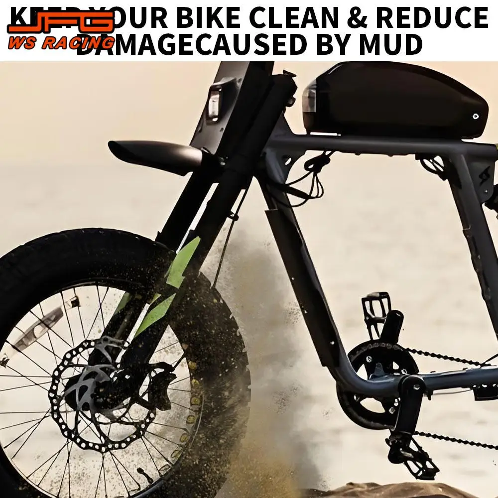 Motorcycle Accessories Middle Mudguard Fender Cover Back Mudguard Splash Guard Protector For Super73 Super 73 S1 S2 RX Off-Road