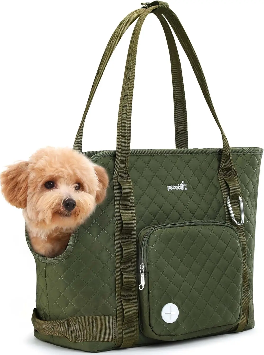 

Dog Purse Carrier, Pet Carrier with Pockets for Small Dogs, Portable Small Dog Soft-Sided Carrier, Lightweight Dog