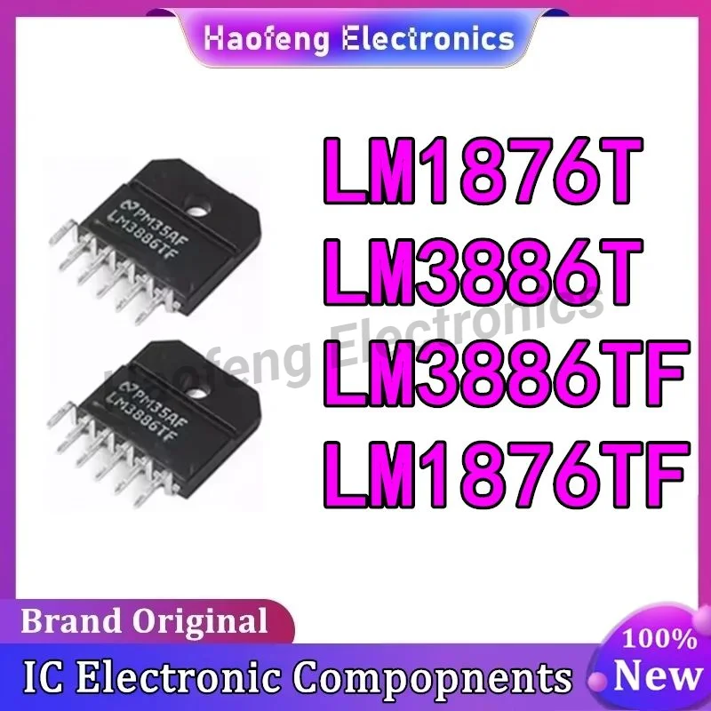 LM3886TF LM3886T LM3886 LM1876TF LM1876T LM1876 ZIP In Stock