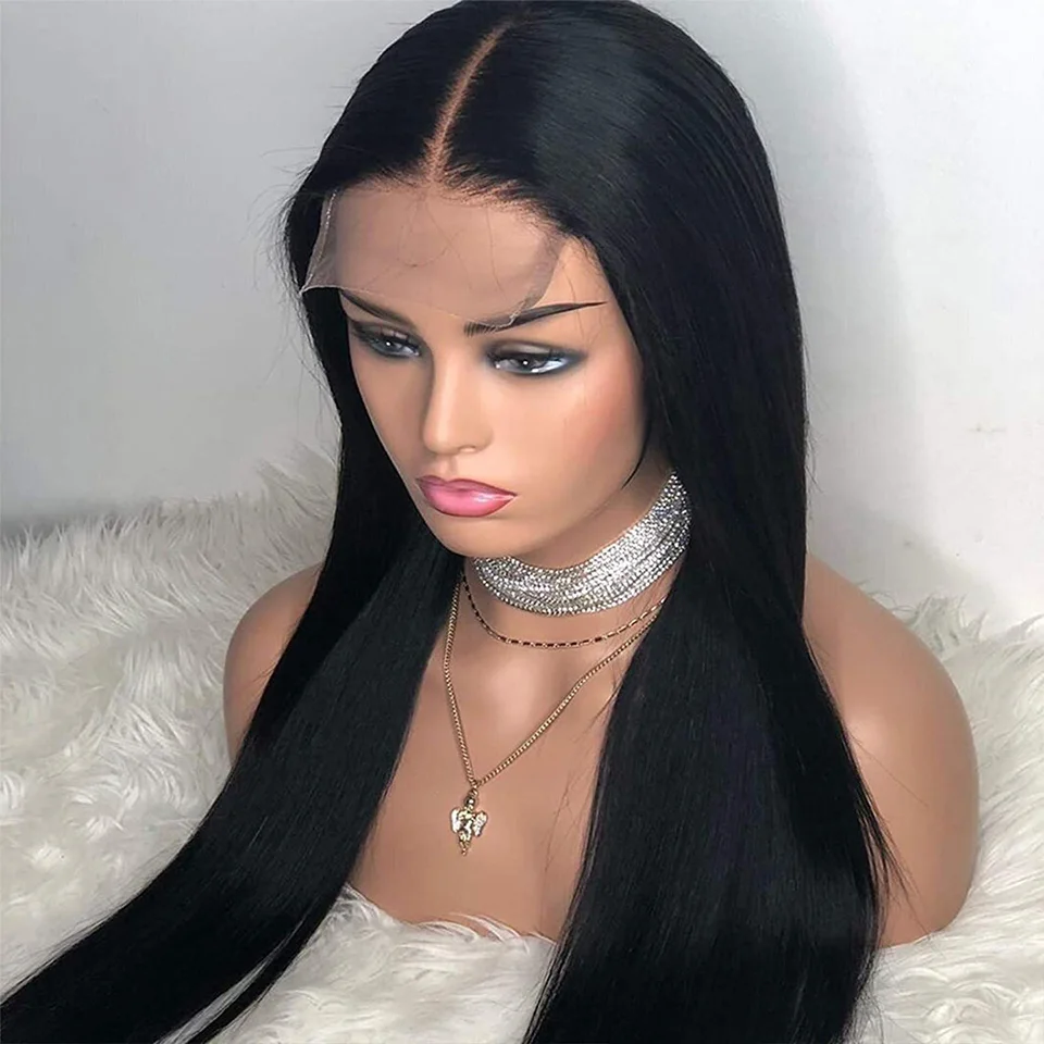 

HD Lace Front 13x6 Human Hair Bone Straight Human Hair Wigs On Sale Clearance HD Lace Brazilian Glueless Wigs For Women 180%