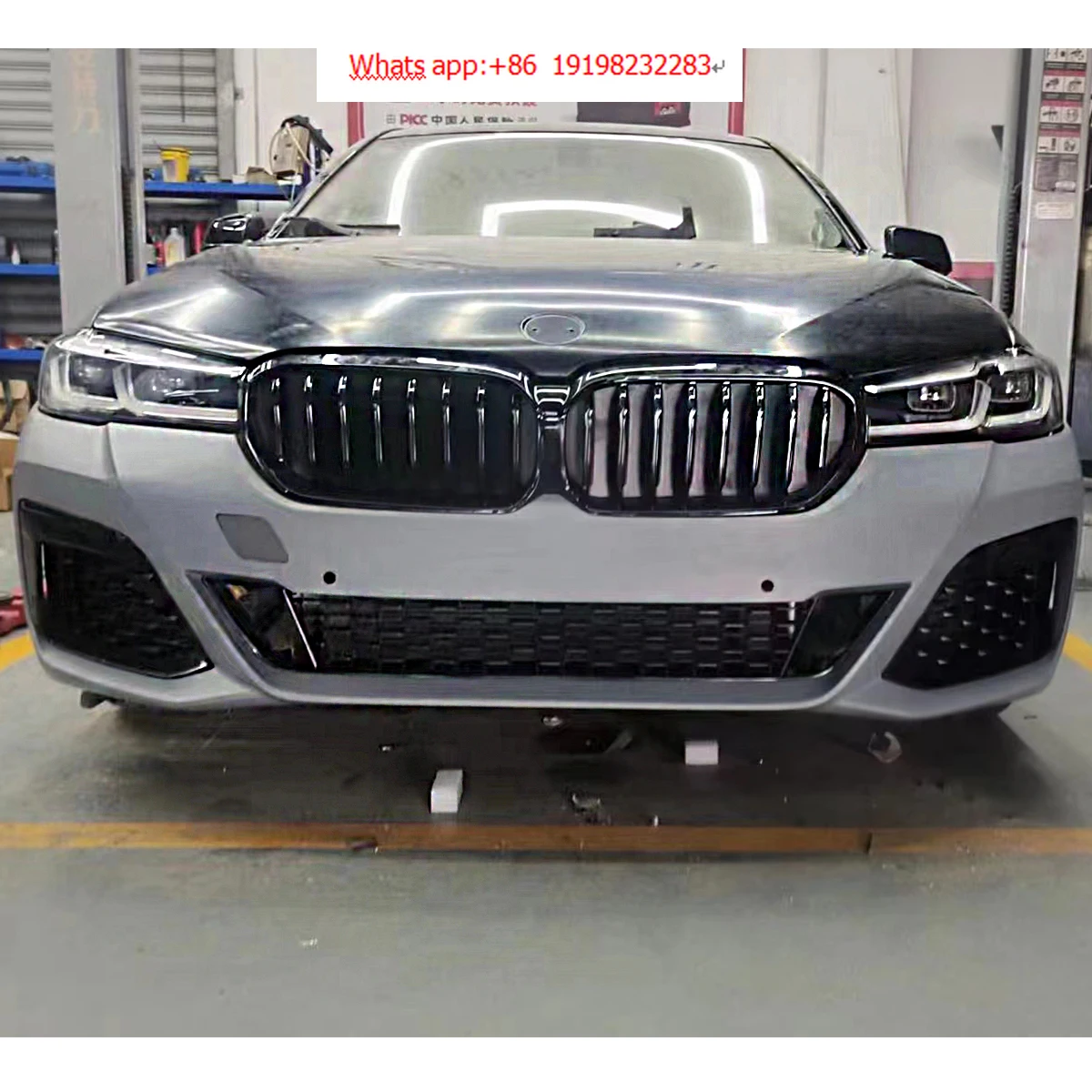 Wholesale modification bumpers body kit for BMW 5 SERIES F10 2011-2017 upgrade G30 Lci 2021 perfect fitment.