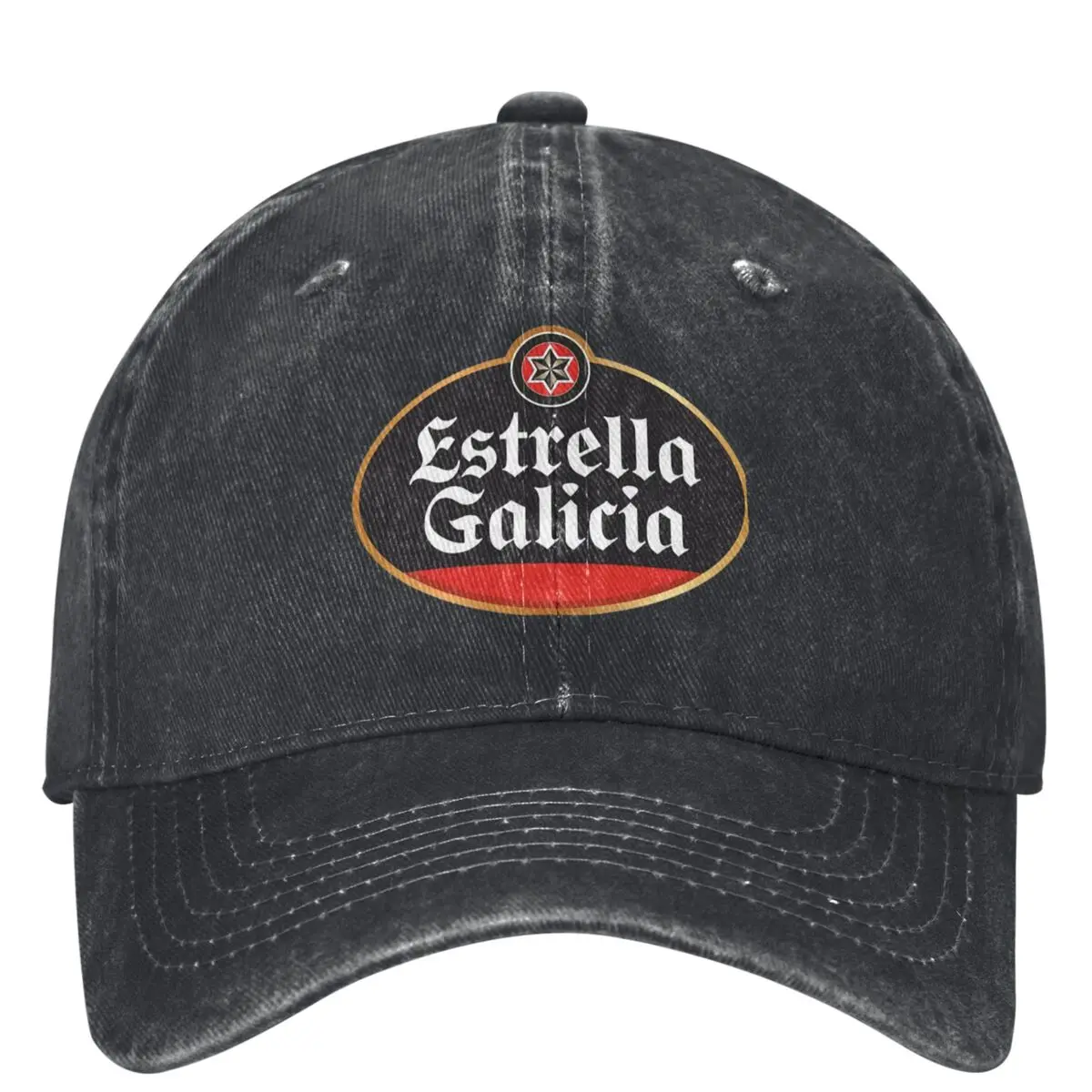 Estrella Galicia Beer Spain Baseball Cap Lager Beer Trendy Unisex Men Trucker Dad Hat Design Outdoor Sports Snapback Cap Gift