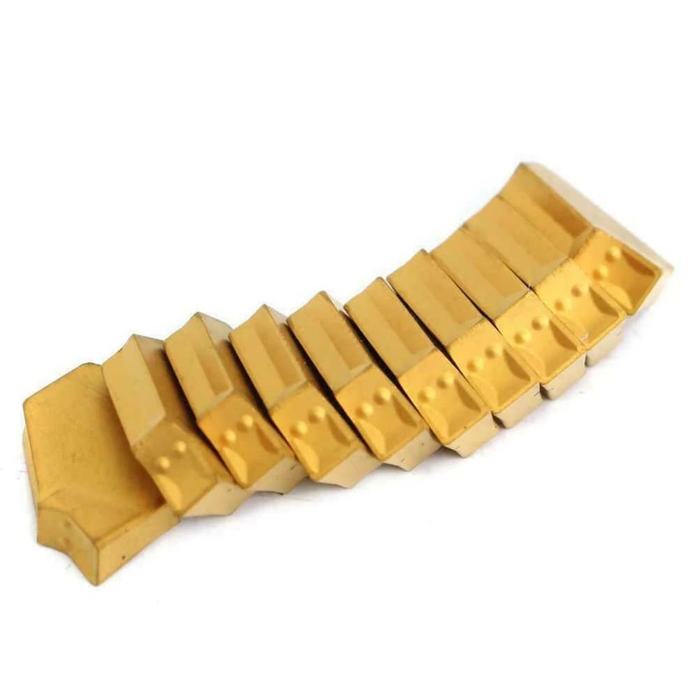 10Pcs Carbide Inserts ZQMX3N11 (SP300) CNC Parting Tools 3mm Width for Superior Performance in Cutting Operations