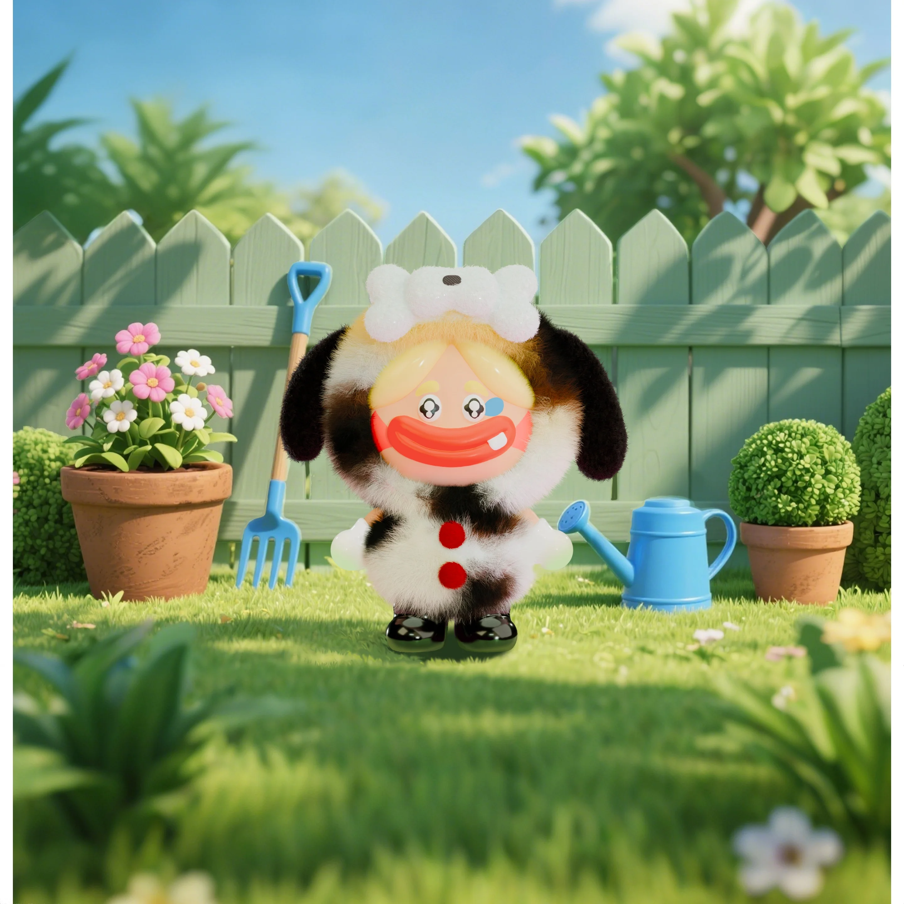 Caja ciega de felpa de la serie Ugly Cute Urban Bean, bolsa de muñeca de vinilo, colgante bonito, juguete de moda, adorno de muñeca de escritorio, caja misteriosa sorpresa, regalos