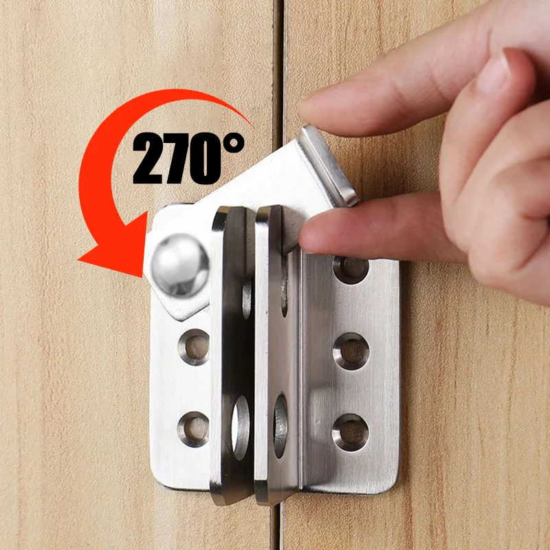 1pcs Latch Slide Bolt Lock Flip Latch stainless steel Safety Door Lock for Barn Cabinet Pet Cage Fence Bathroom Garage Window